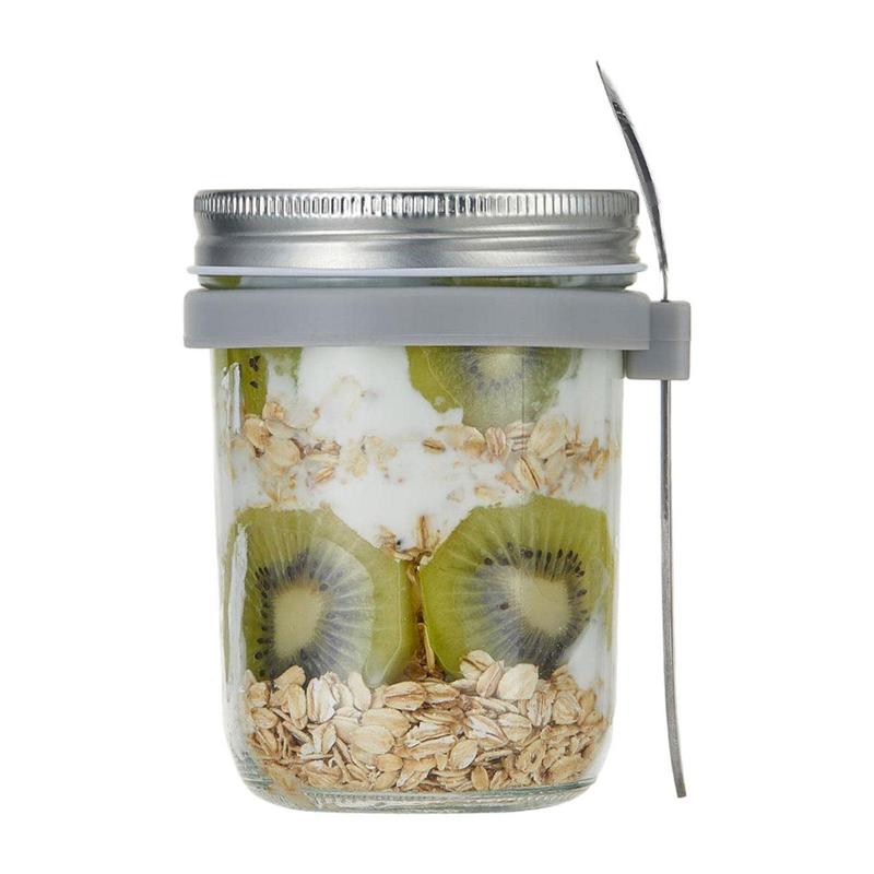 Overnight Oat Jar - 600ml 대용량 오버나이트 오트밀 용기 누수