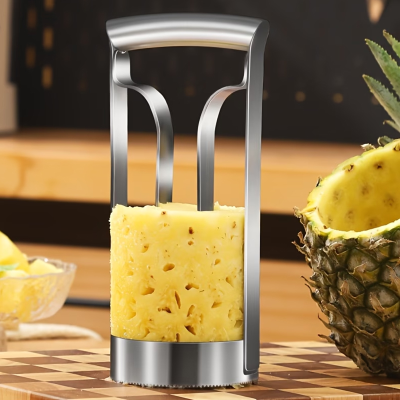 Pineapple Corer Slicer - 파인애플 껍질 제거기, 코어 제거기, 슬라이서,