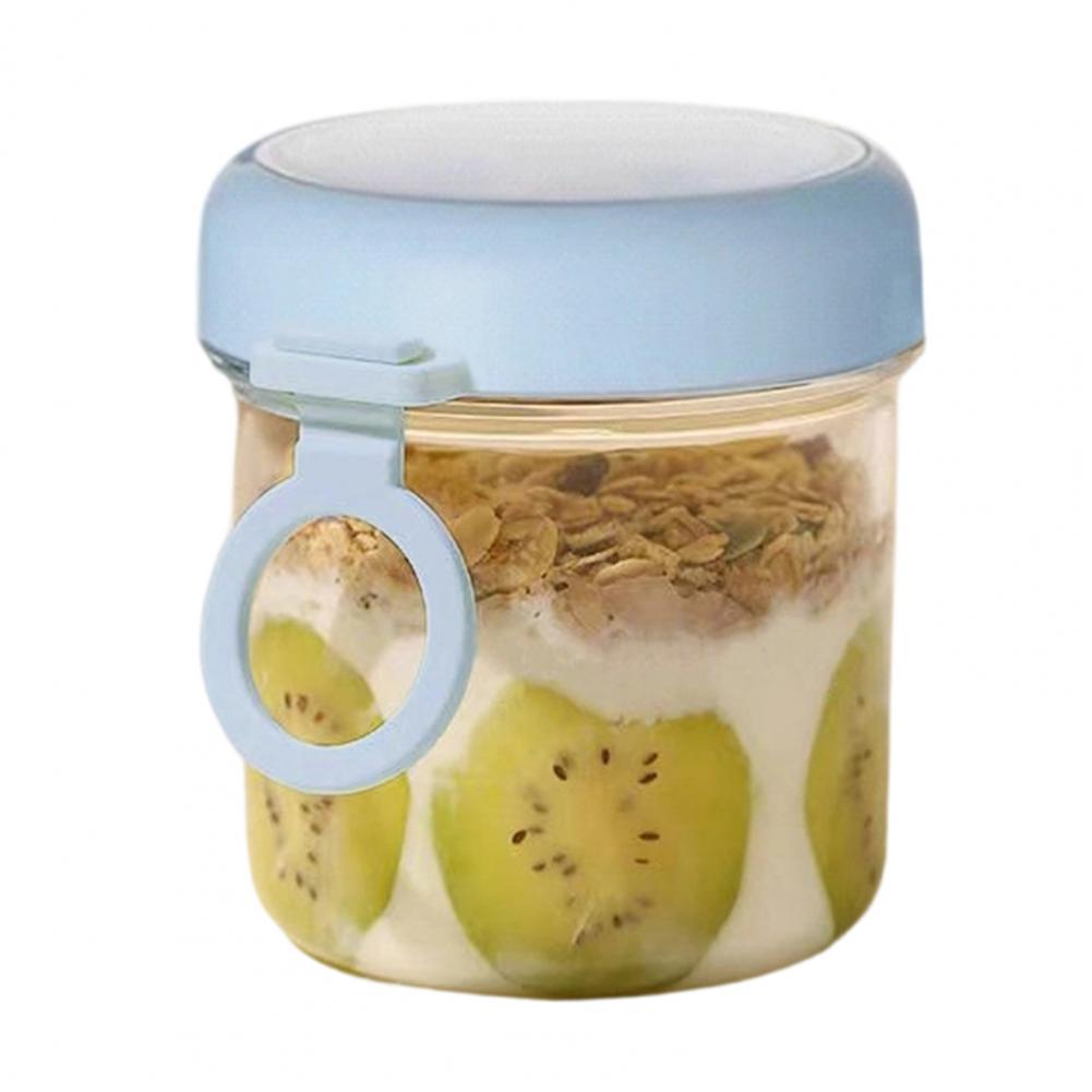 Overnight Oat Jar - 식품 보충제 보관 용기 오버나이트 오트밀