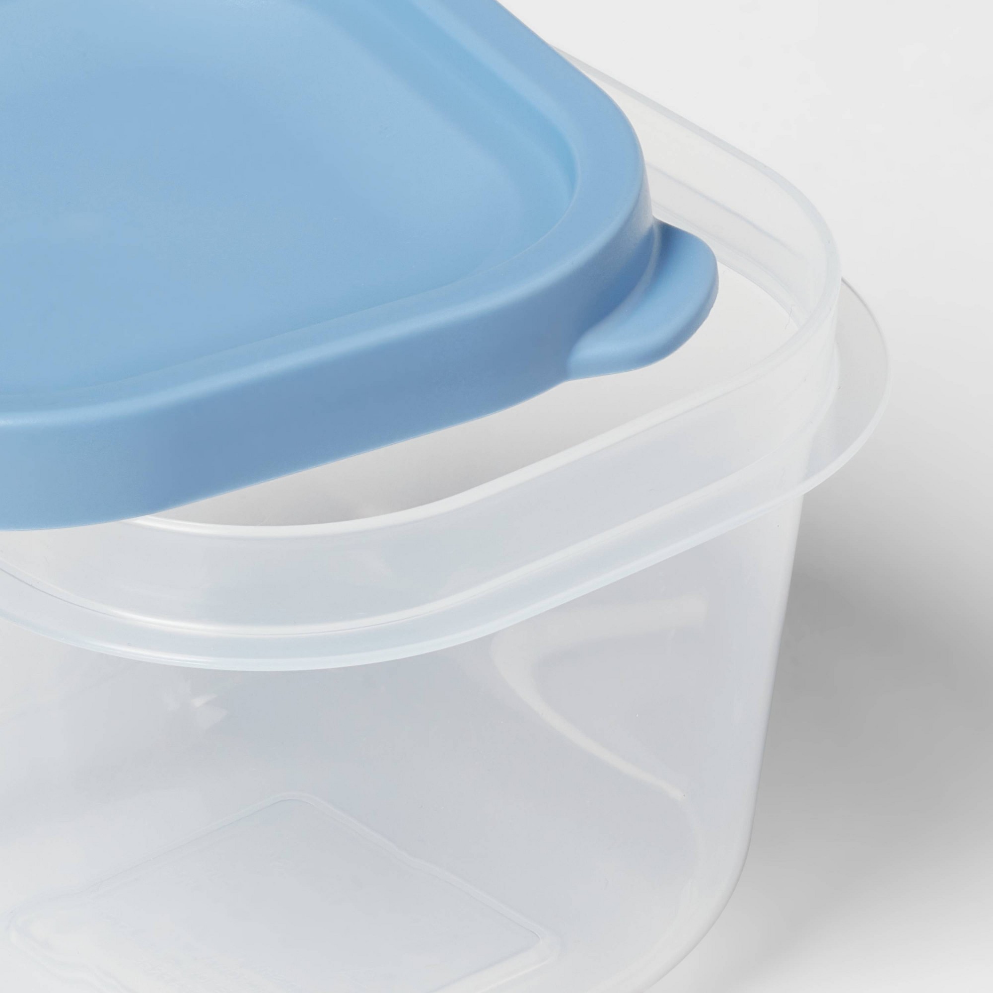 10개 블루 플라스틱 식품 보관 용기 세트(뚜껑 포함) - Meal Prep Containers 리뷰 및 가격