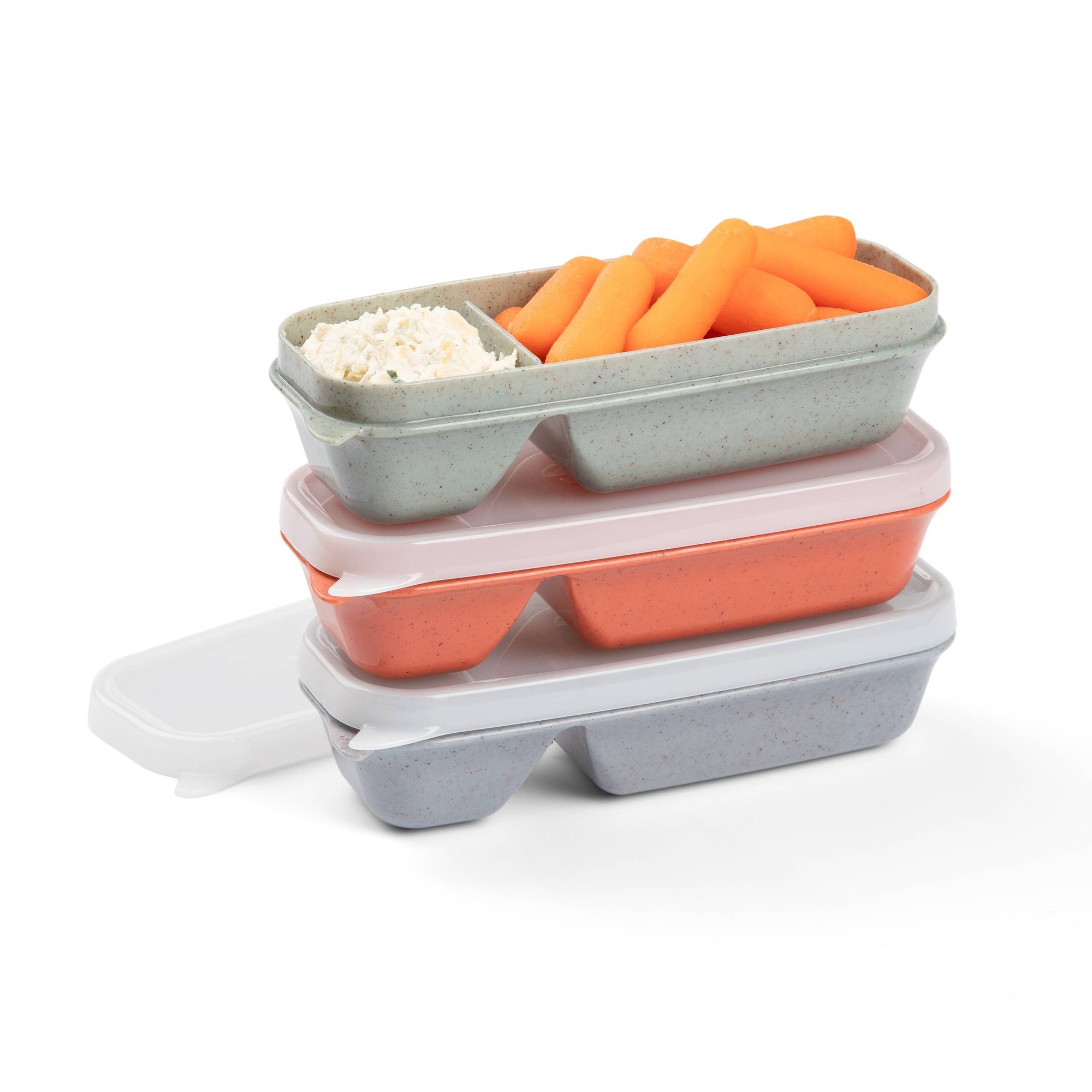 새지 않는 스낵 및 디핑 음식 보관 용기, 밀폐 뚜껑  - Meal Prep Containers 리뷰 및 가격