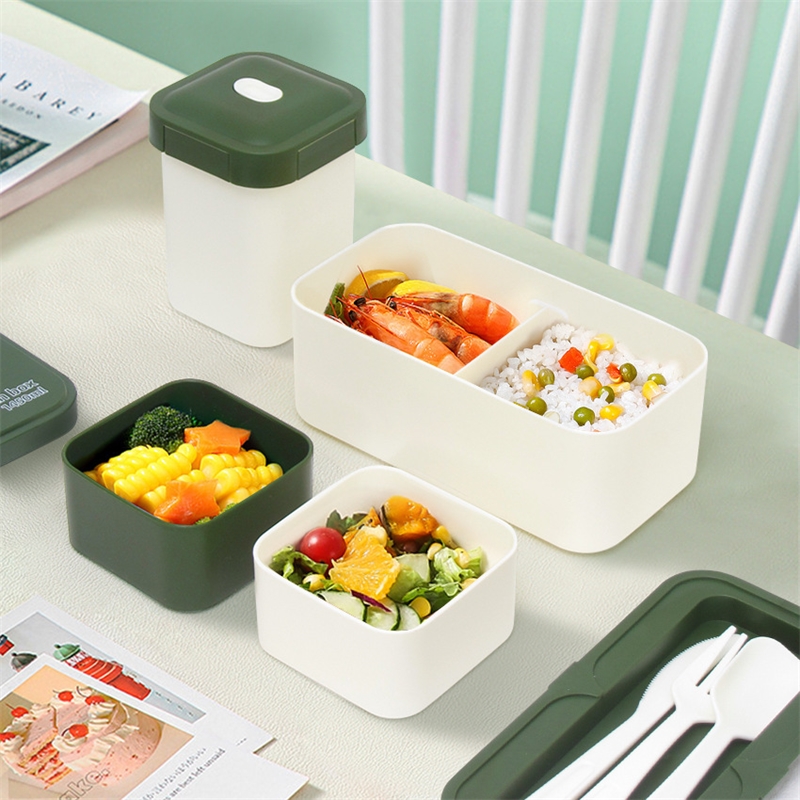 이중 칸 도시락 상자 전자레인지 도시락 용기 직장인 학 - Meal Prep Japanese Food 리뷰 및 가격