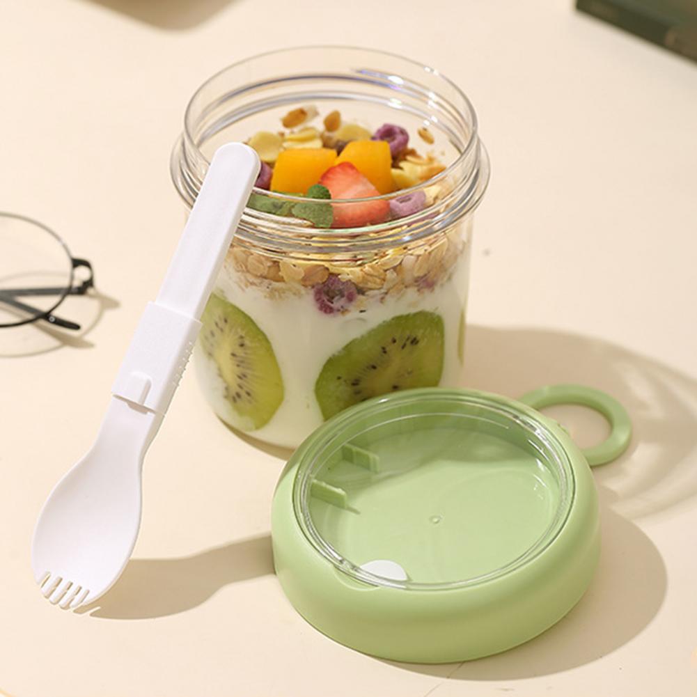 오버나이트 오트밀 용기 스낵 보관 유리병, 누수 방지  - Overnight Oat Jar 리뷰 및 가격