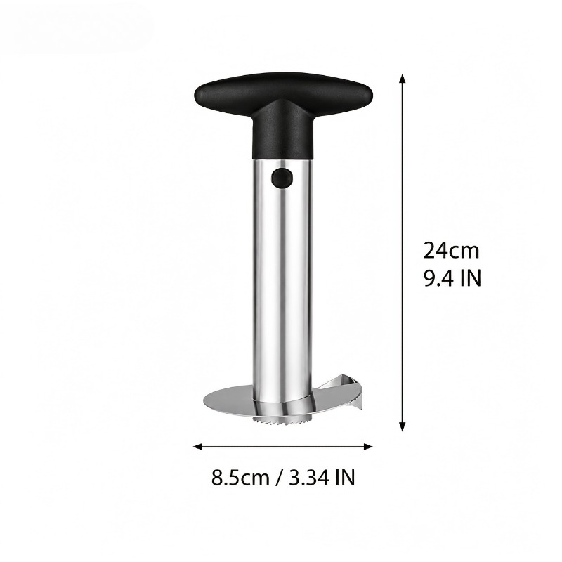 1pc 스테인리스 파인애플 코어러 수동 파인애플 슬라이 - Pineapple Corer Slicer 리뷰 및 가격