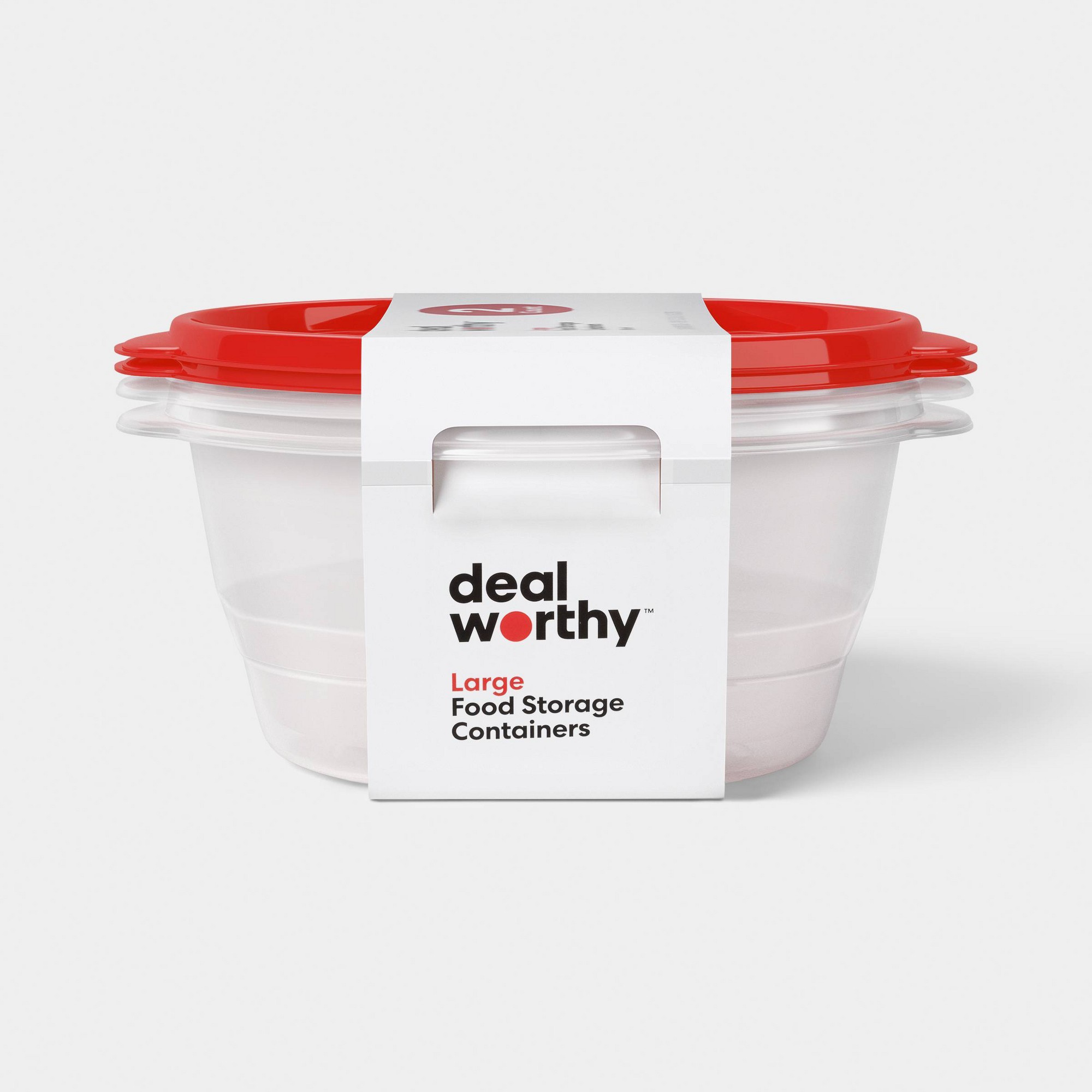 2캐럿 대형 원형 식품 보관 용기 128온스 투명 플라 - Meal Prep Containers 리뷰 및 가격