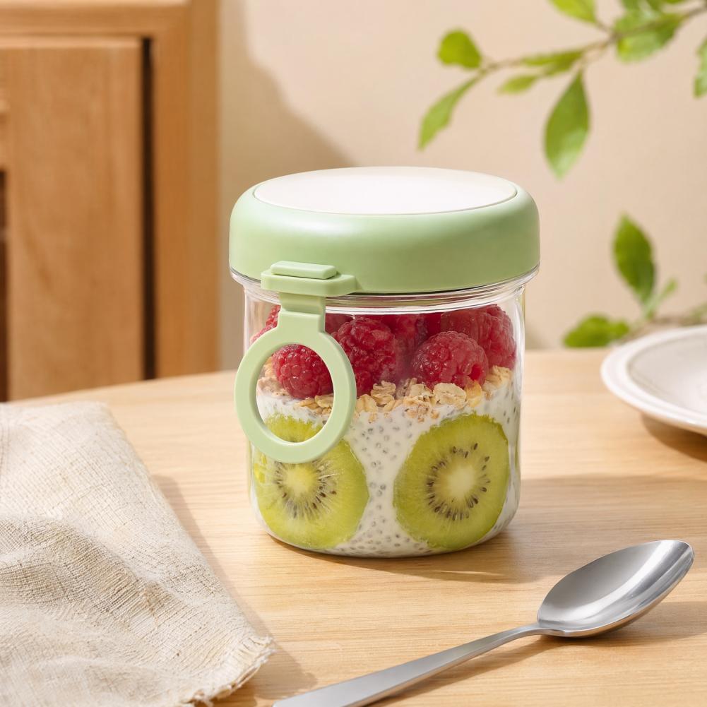 식품 보충제 보관 용기 오버나이트 오트밀 유리병(누수  - Overnight Oat Jar 리뷰 및 가격