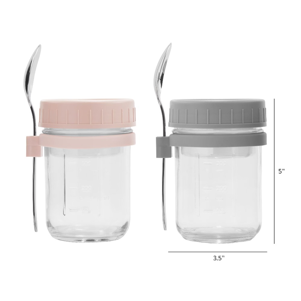 휴대용 오버나이트 오츠 식품 용기 및 파르페 용기, 도 - Overnight Oat Jar 리뷰 및 가격