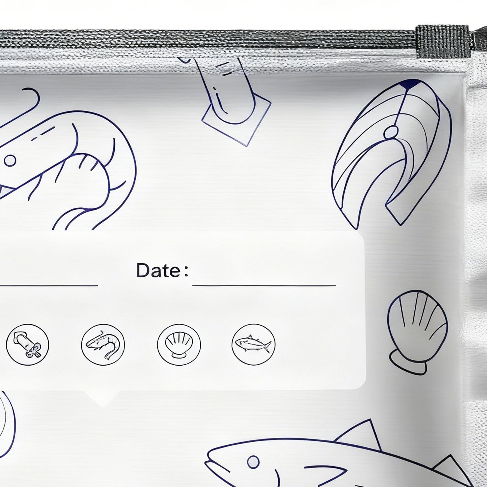 알루미늄 호일 보관 백 진공 재밀봉 가능 알루미늄 호일 - Meal Prep Seafood 리뷰 및 가격