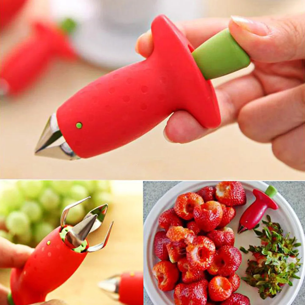 딸기 껍질 제거기 파인애플 커터 참신한 토마토 줄기 제 - Pineapple Corer Slicer 리뷰 및 가격
