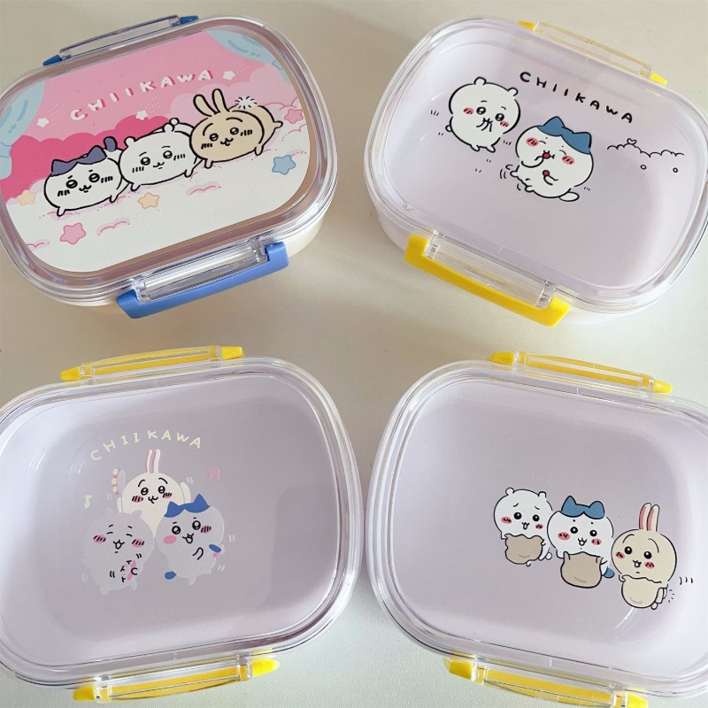 핫 치이카와 휴대용 도시락 전자레인지 사용 가능 누수  - Meal Prep Japan 리뷰 및 가격