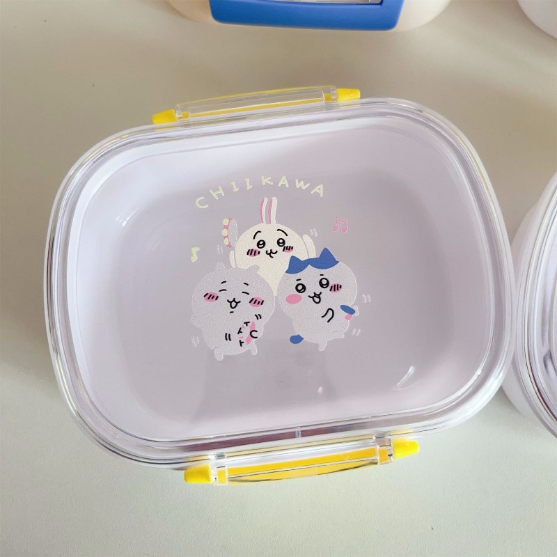 핫 치이카와 휴대용 도시락 전자레인지 사용 가능 누수  - Meal Prep Japan 리뷰 및 가격