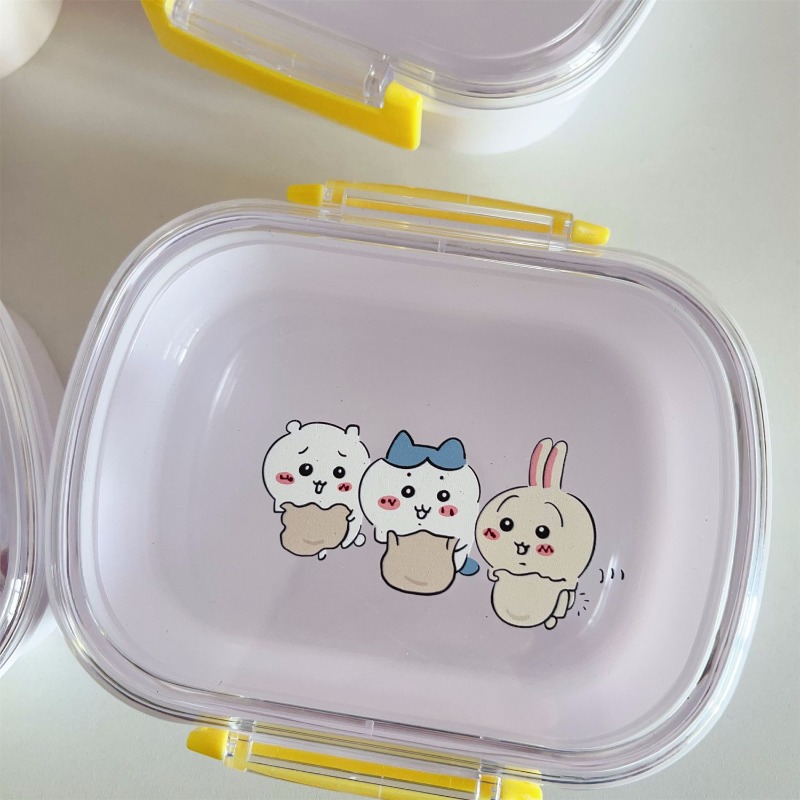 핫 치이카와 휴대용 도시락 전자레인지 사용 가능 누수  - Meal Prep Japan 리뷰 및 가격