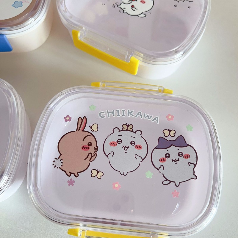핫 치이카와 휴대용 도시락 전자레인지 사용 가능 누수  - Meal Prep Japan 리뷰 및 가격