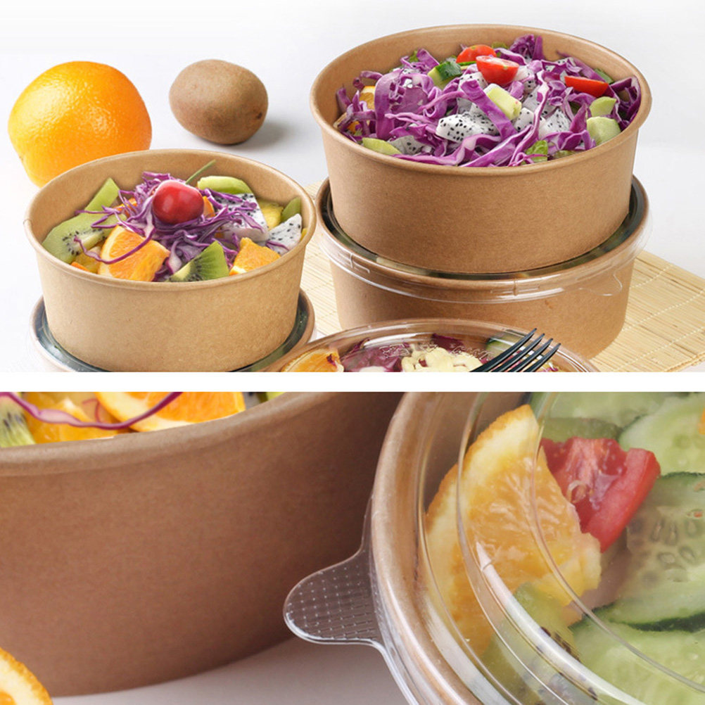 20개 크라프트 종이 그릇, 새지 않는 일회용 샐러드  - Meal Prep Containers 리뷰 및 가격