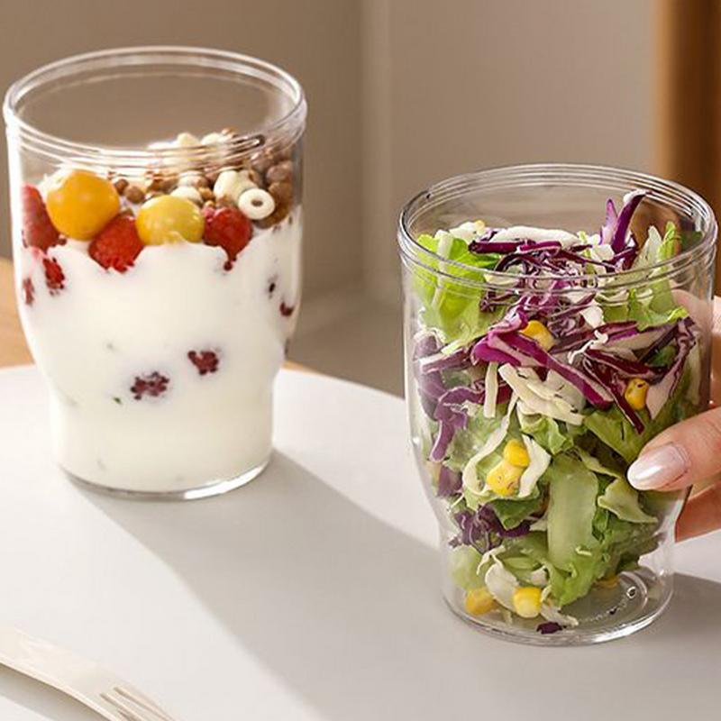 밤새 귀리 스낵 주최자 컵 뚜껑과 숟가락 과일 견과류  - Overnight Oat Jar 리뷰 및 가격