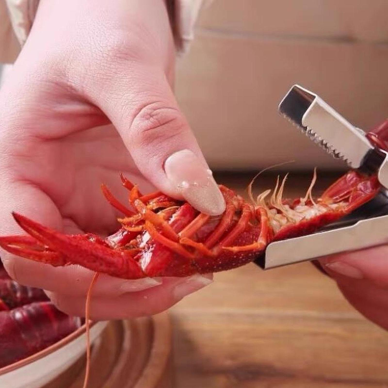 내구성 있는 스테인리스 스틸 가재 껍질 제거기, 빠른  - Meal Prep Seafood 리뷰 및 가격