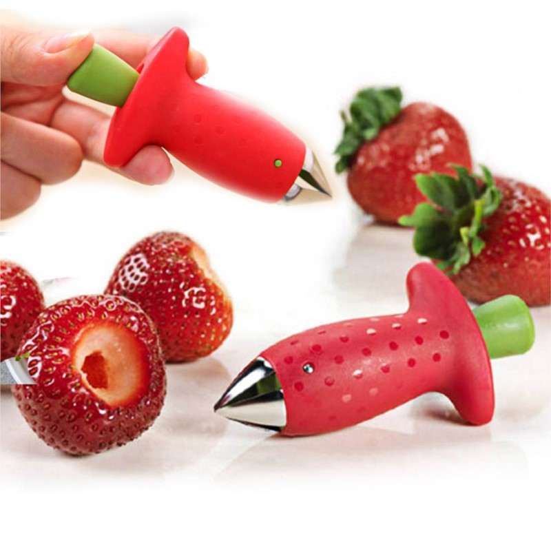 딸기 껍질 제거기 파인애플 커터 참신한 토마토 줄기 제 - Pineapple Corer Slicer 리뷰 및 가격