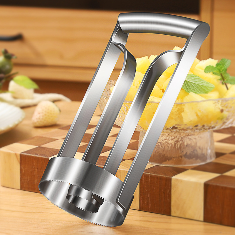 고품질 주방 과일 도구 스테인리스 스틸 파인애플 코어러 - Pineapple Corer Slicer 리뷰 및 가격