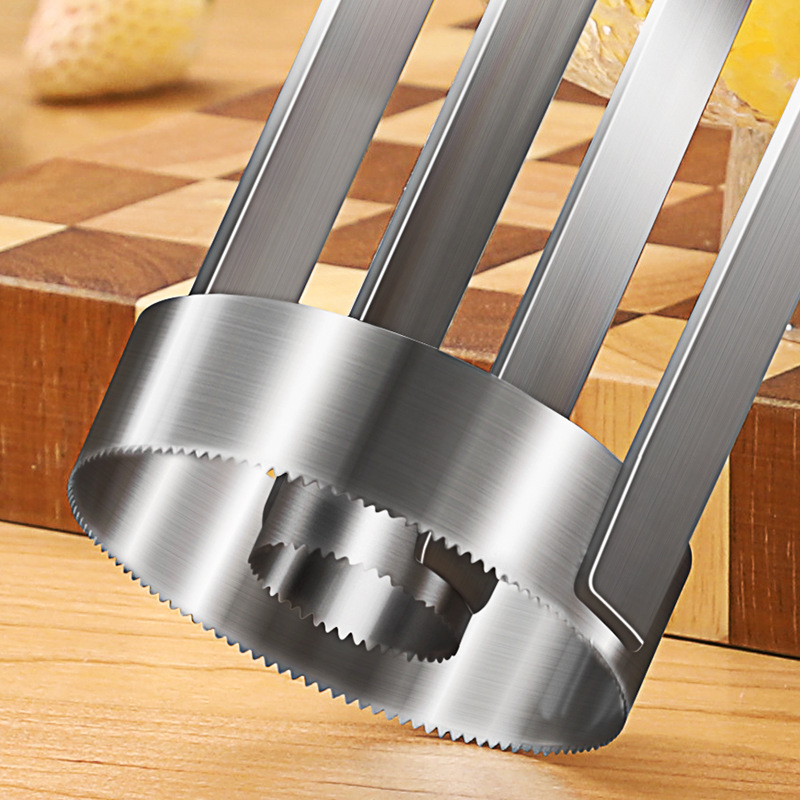 고품질 주방 과일 도구 스테인리스 스틸 파인애플 코어러 - Pineapple Corer Slicer 리뷰 및 가격