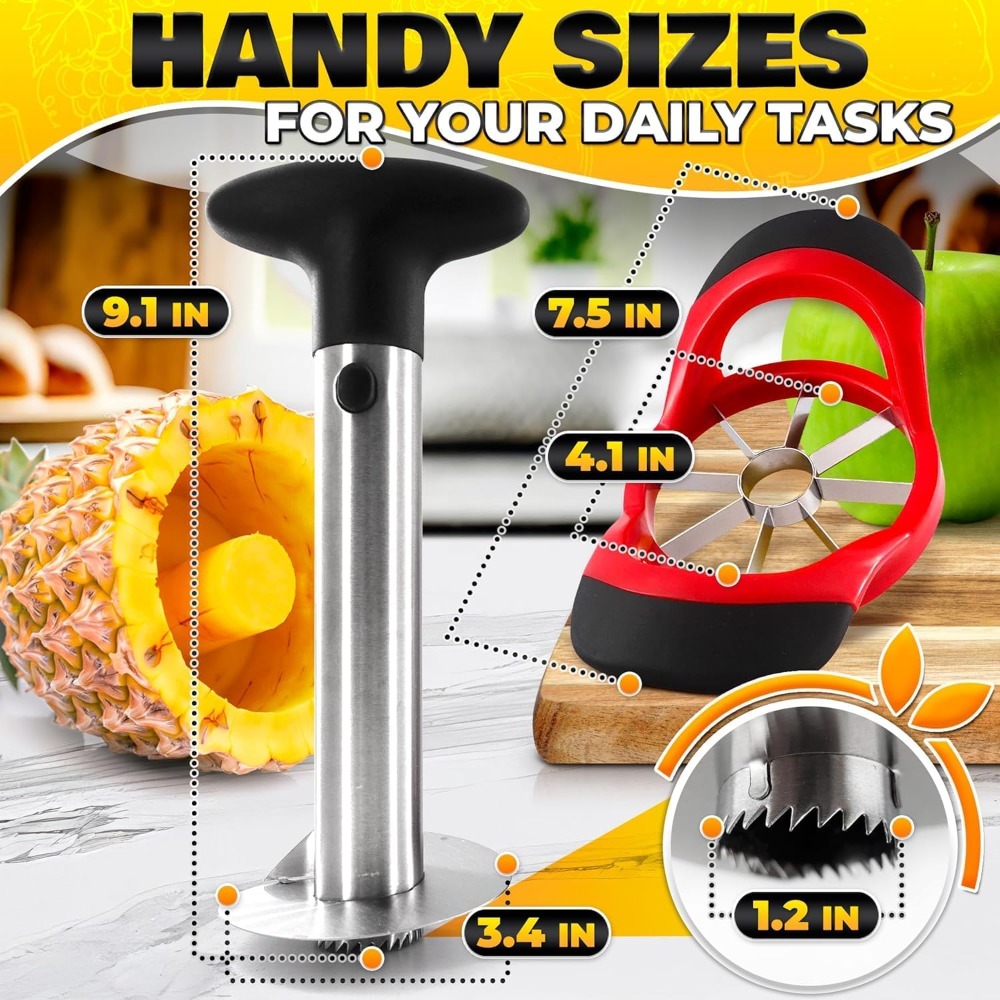 스테인리스 스틸 파인애플 코어러 및 슬라이서 - 두꺼운 - Pineapple Corer Slicer 리뷰 및 가격